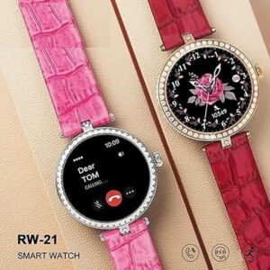 خرید ساعت هوشمند هاینوتکو مدل RW-21 | طراحی نگین‌کاری، نمایشگر AMOLED، استاندارد IP68، پایش سلامتی و سازگار با اندروید و iOS