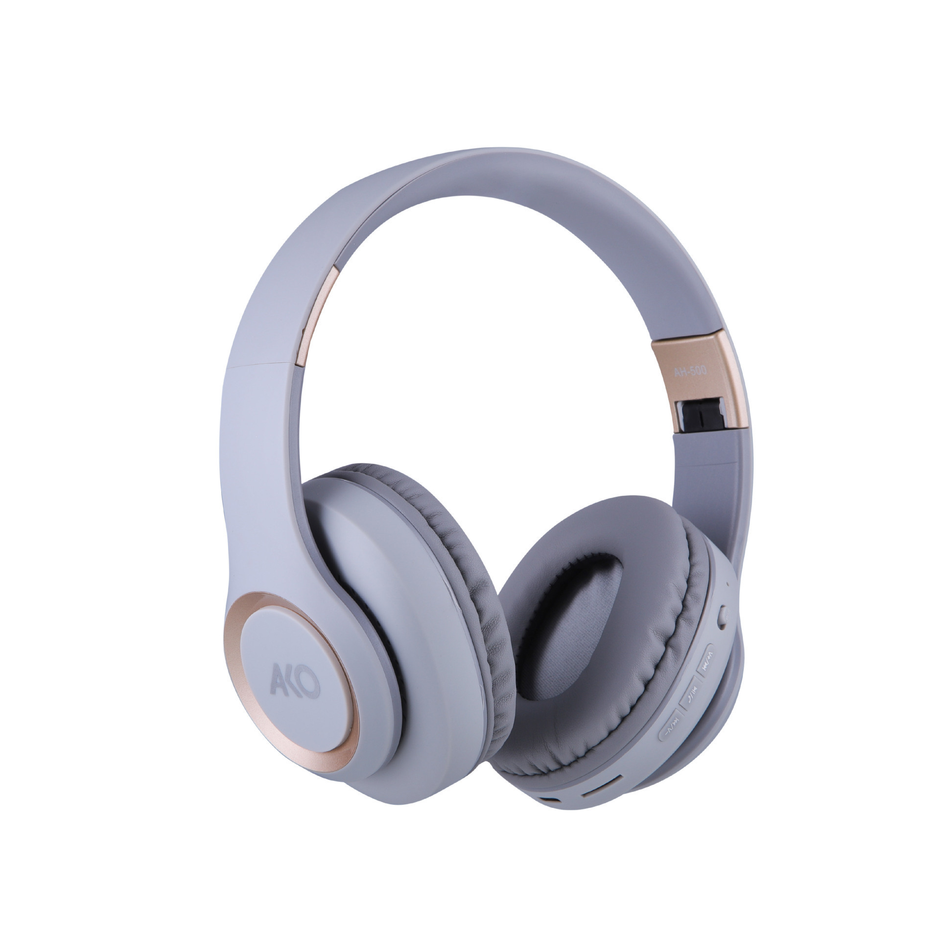 خرید هدفون بلوتوثی آکو مدل AH-500 | اتصال بی‌سیم، پخش موسیقی از کارت حافظه، میکروفون داخلی | مناسب تماس و استفاده روزمره